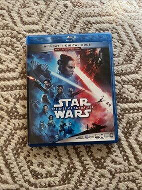 The Rise Of Skywalker Star Wars Blu-ray Disk